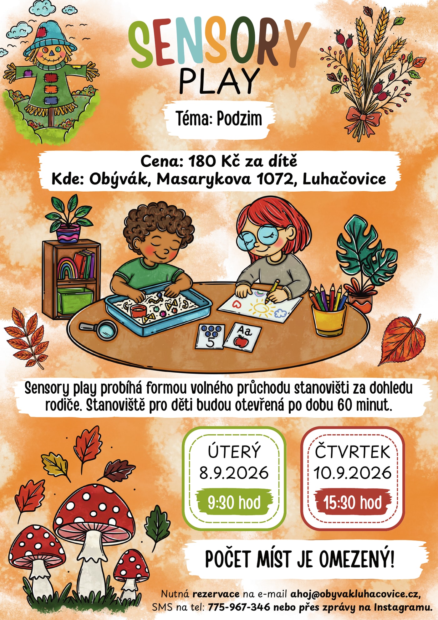 Smyslové hraní pro děti