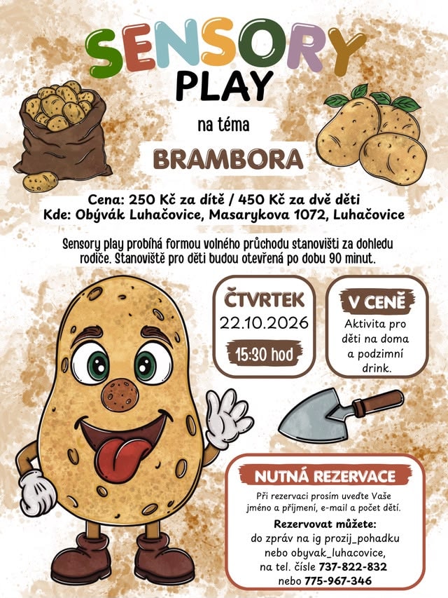 Sensory play: Brambora